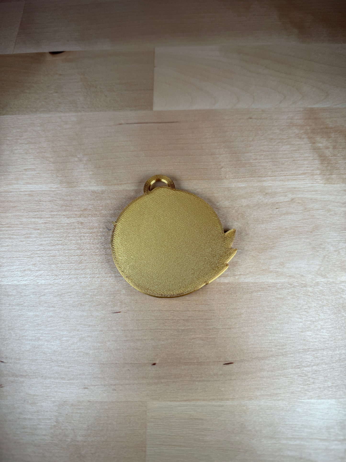 Zeus inspired Medallion Keychain