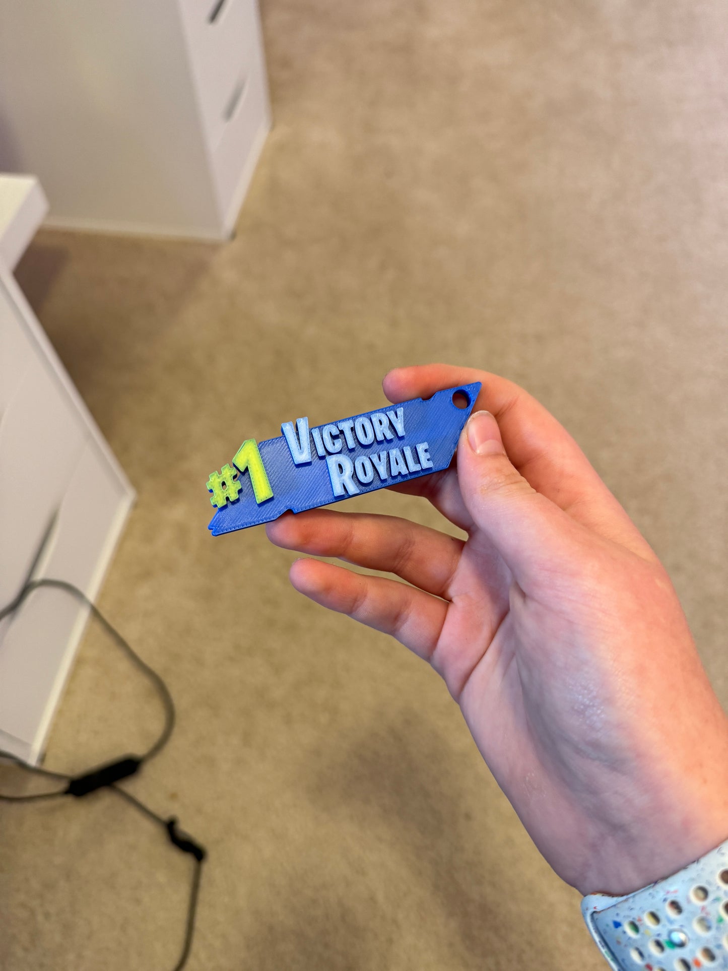 Victory Royale Keychain